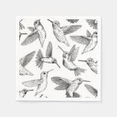 Serviette En Papier Colibri (Devant)