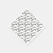Serviette En Papier Collage d'armes (Coin)