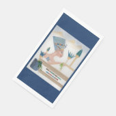 Serviette En Papier Collage Motif égyptien (Coin)