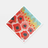 Serviette En Papier Collection Champ Poppy (Coin)