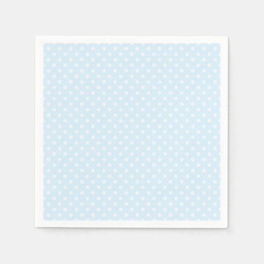 Serviette En Papier Collection Coeur d'ours - Bleu (Devant)