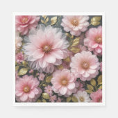 Serviette En Papier Collection Cosmos rose (Devant)