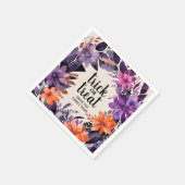 Serviette En Papier Collection de germes florales Halloween Elégance é (Coin)