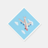 Serviette En Papier Collection de la fête des avions ! (Coin)