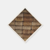 Serviette En Papier Collection de liège à vin italien (Coin)