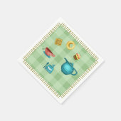 Serviette En Papier Collection de temps de thé Whimsical (Coin)