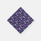 Serviette En Papier Collection écossaise Pauple Thistle Napkins (Coin)