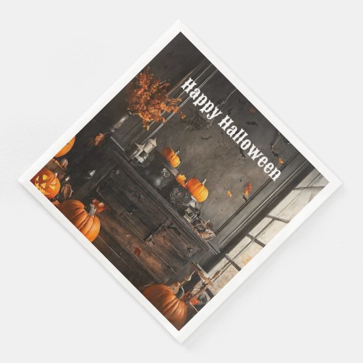 Serviette En Papier Collection Halloween éffrayante (Coin)