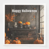 Serviette En Papier Collection Halloween éffrayante (Devant)