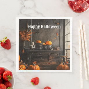 Serviette En Papier Collection Halloween éffrayante