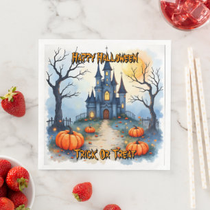 Serviette En Papier Collection Halloween Tendance Mignonne Effrayante