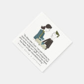 Serviette En Papier COLLECTION JEFFCOAT - Cocktail Napkin Première dat (Coin)