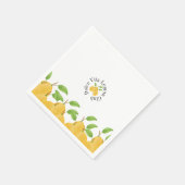 Serviette En Papier Collection Lemon Bloom (Coin)