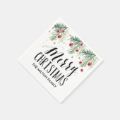 Serviette En Papier Collection Merry Berry (Coin)