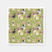 Serviette En Papier Collection Puppet Paster (Devant)
