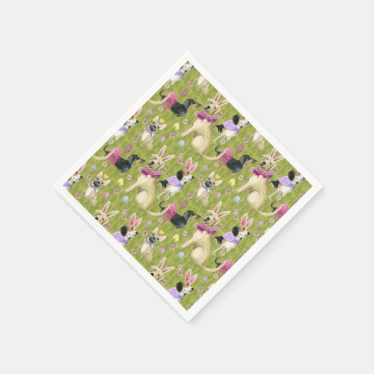 Serviette En Papier Collection Puppet Paster (Coin)