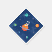 Serviette En Papier Collection Space Party ! (Coin)