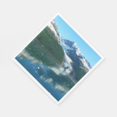 Serviette En Papier College Fjord I Belle photographie de l'Alaska (Coin)