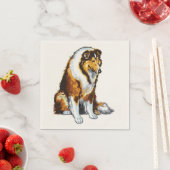 Serviette En Papier colley (En situation)