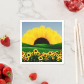 SERVIETTE EN PAPIER COLLINE DU SOL (En situation)