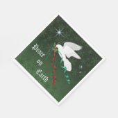 Serviette En Papier Colombe blanche (Coin)