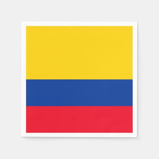 Serviette En Papier Colombie (Devant)