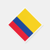 Serviette En Papier Colombie (Coin)
