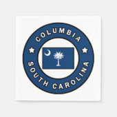 Serviette En Papier Colombie Caroline du Sud (Devant)