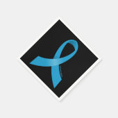 Serviette En Papier Colon Cancer Aware Ribbon (Coin)