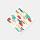 Serviette En Papier Coloré (Coin)