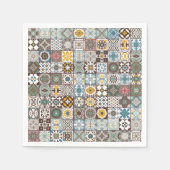 Serviette En Papier Colored Moroccan (Devant)