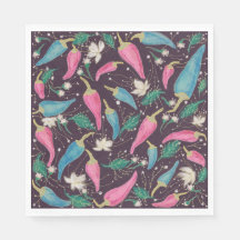 Colorful Party Paper Napkins