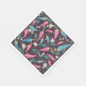 Serviette En Papier Colorful Party Paper Napkins  (Coin)