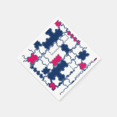 Serviette En Papier Colorful pattern (Coin)