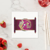 Serviette En Papier Combat mystique  (En situation)