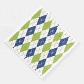 Serviette En Papier Combinaison de couleurs Rhombus 4 (Coin)