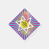 Serviette En Papier Comics Comic Book Bar Mitzvah Star de David (Coin)