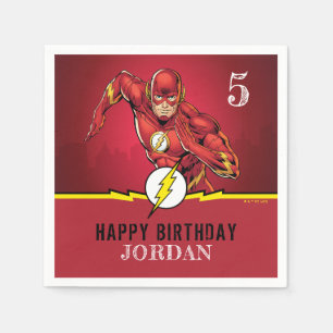 Serviette En Papier Comics DC   Flash Anniversaire