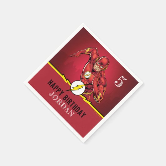 Serviette En Papier Comics DC | Flash Anniversaire (Coin)