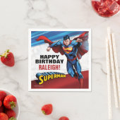 Serviette En Papier Comics DC | Superman - Anniversaire (En situation)