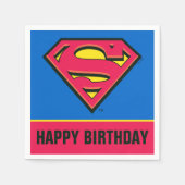 Serviette En Papier Comics DC | Superman | Logo classique (Devant)