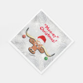 Serviette En Papier Comique Noël Longhorn Steer Napkins (Coin)