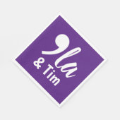 Serviette En Papier Comma Kamala et Tim 2024 (Coin)