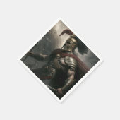Serviette En Papier Commandant (Coin)