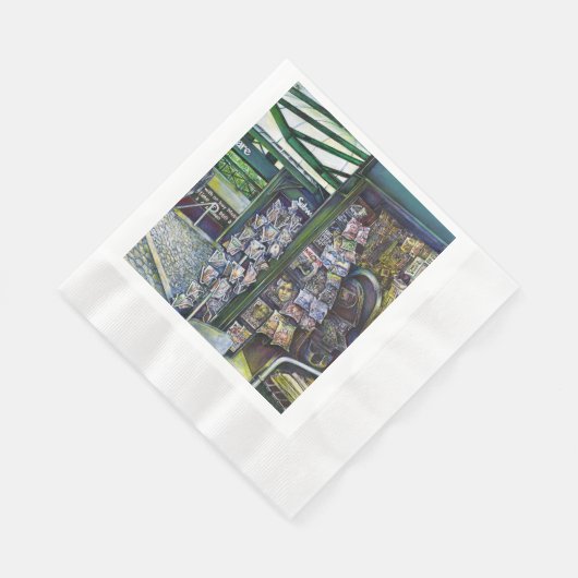 Serviette En Papier Comment Est-Ce Qu'Une Image, Sans imagination ? (Coin)