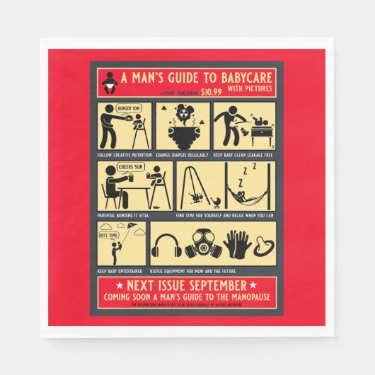 Serviette En Papier Comment Être Un Père Guide (Devant)