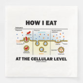 Serviette En Papier Comment Je Mange Au Niveau Cellulaire Endocytose (Devant)