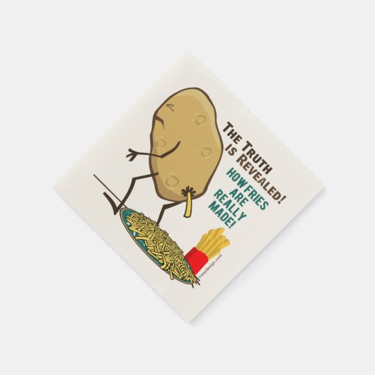 Serviette En Papier Comment les fruits sont vraiment faits (Coin)