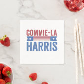 Serviette En Papier Commie-La Harris 2024 Funny Anti Kamala Harris (En situation)