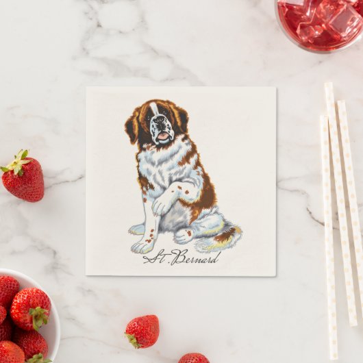 Serviette En Papier Commune (En situation)